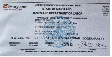 Water Damage Restoration Montgomery County