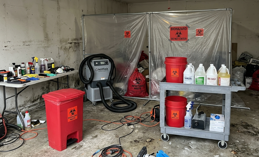 biohazard cleanup
